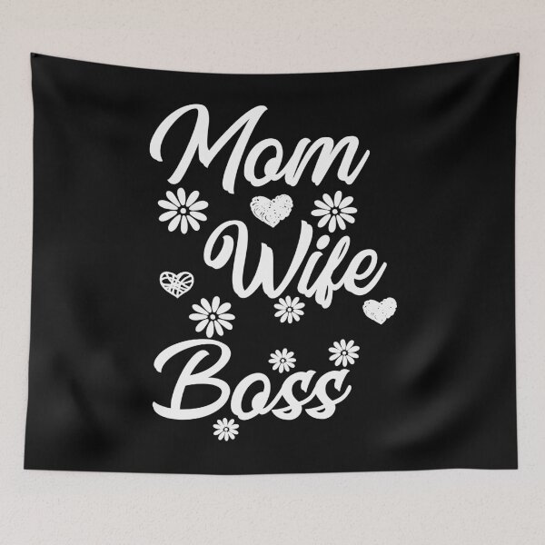 Item preview, Mom Wife Boss designed and sold by rodmendonca.