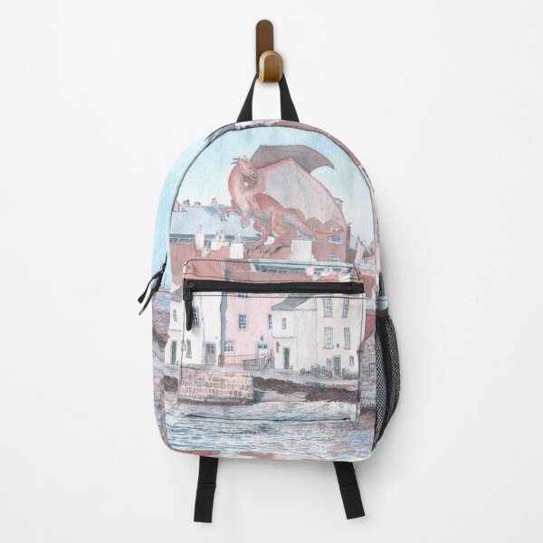 Item preview, Dragon Attack on Pittenweem designed and sold by Moti Black.