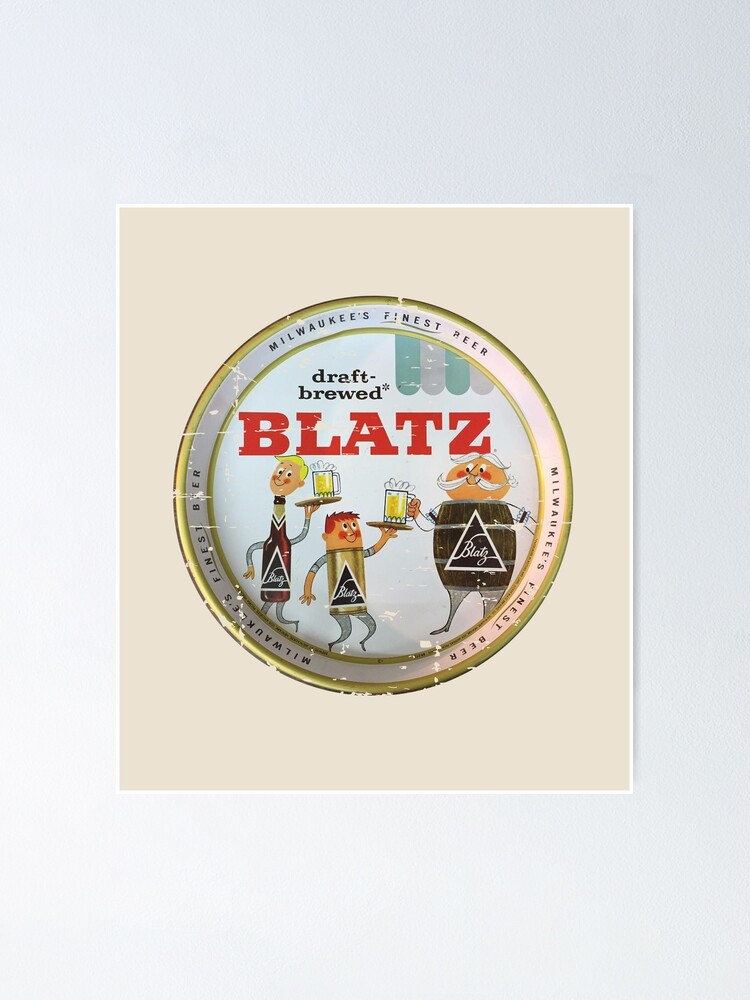 1950s Blatz Brewing Company 3½ inch Coaster Milwaukee's Finest