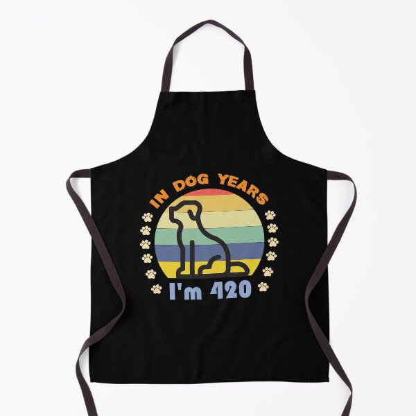 Item preview, In Dog Years I'm 420 Adult Humor Graphic Novelty Sarcastic Funny Dog -Retro Dog  designed and sold by FELTA.
