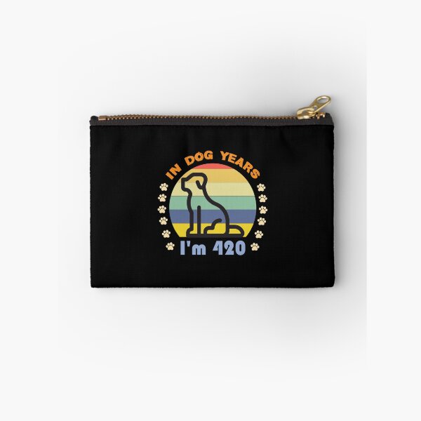 Item preview, In Dog Years I'm 420 Adult Humor Graphic Novelty Sarcastic Funny Dog -Retro Dog  designed and sold by FELTA.