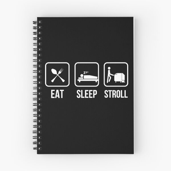 Item preview, Eat Sleep Stroll Gift For Custodian designed and sold by AwesomeWorld1.