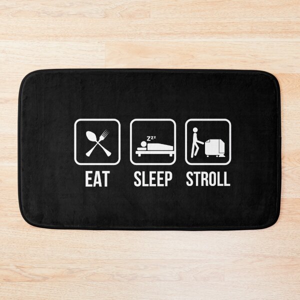 Item preview, Eat Sleep Stroll Gift For Custodian designed and sold by AwesomeWorld1.