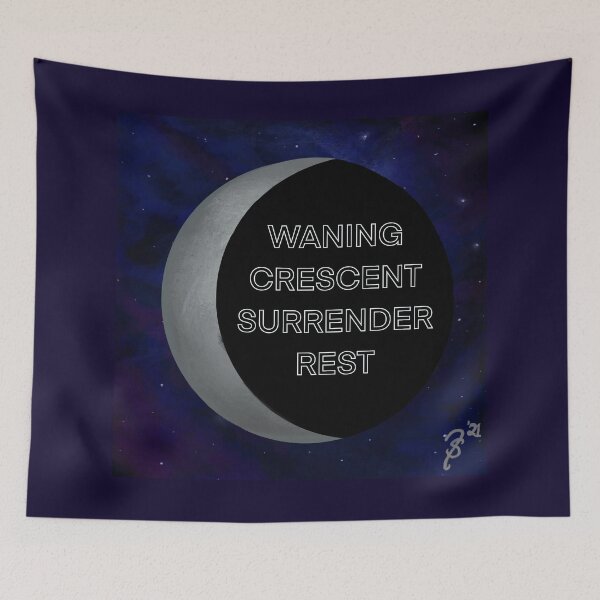 Item preview, WANING CRESCENT designed and sold by themindfuljay.