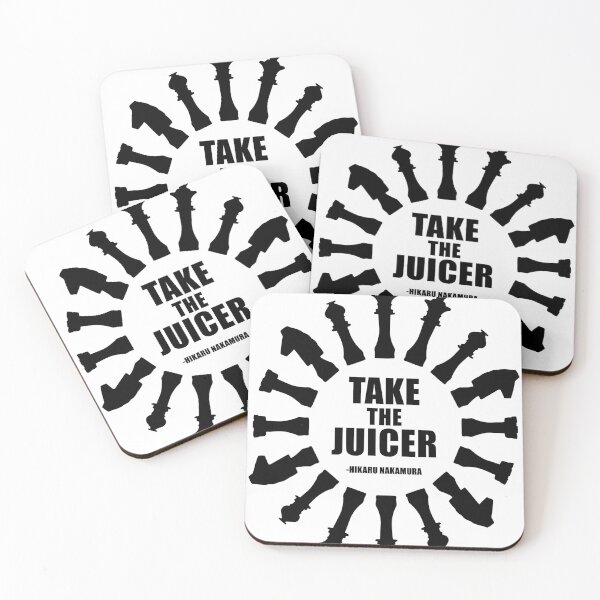 Item preview, Take the Juicer - Hikaru Nakamura Chess Quote designed and sold by felixpauli.