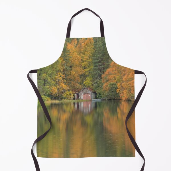 Item preview, Autumn colours reflected on the Scottish loch designed and sold by chanonry.