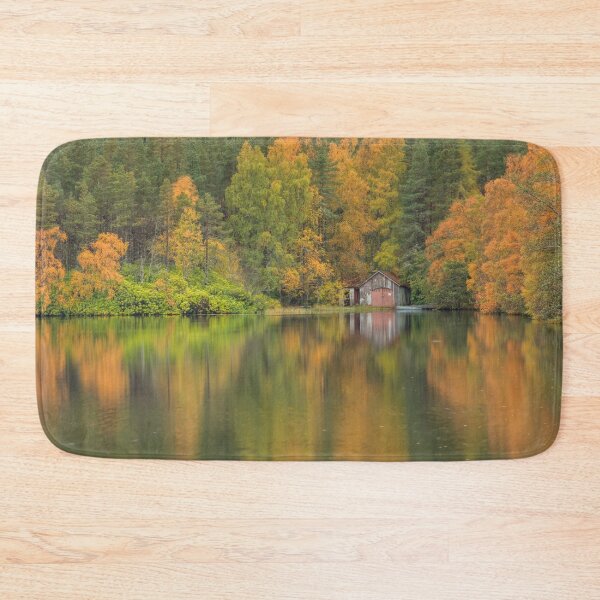Item preview, Autumn colours reflected on the Scottish loch designed and sold by chanonry.