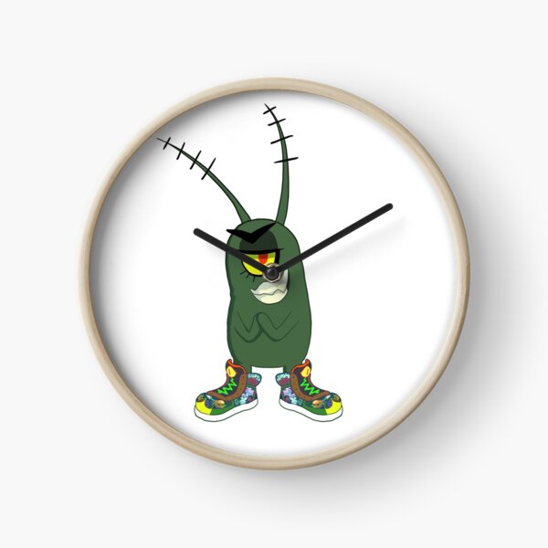 Plankton from Spongebob Squarepants being evil | Sticker