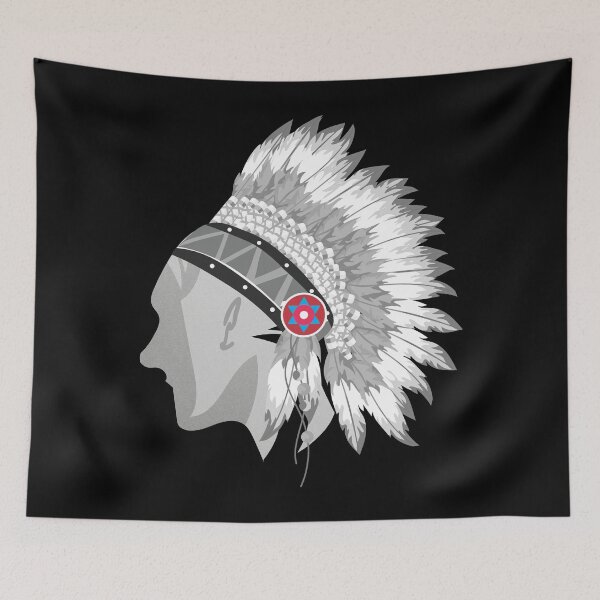 Item preview, The Red Indian designed and sold by crazycollective.