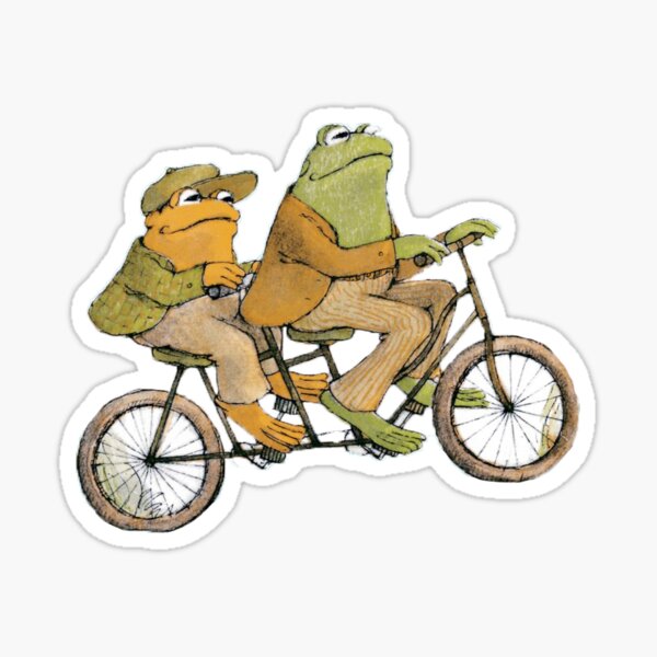 Crazy Frog decal adhesive transparent sticker for bike, cycle, scooter