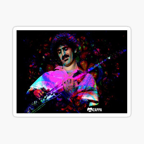 Artikel-Vorschau von Jazz- und Rockgitarrenvirtuose psychedelisiert, designt und verkauft von Mark Mentzer.
