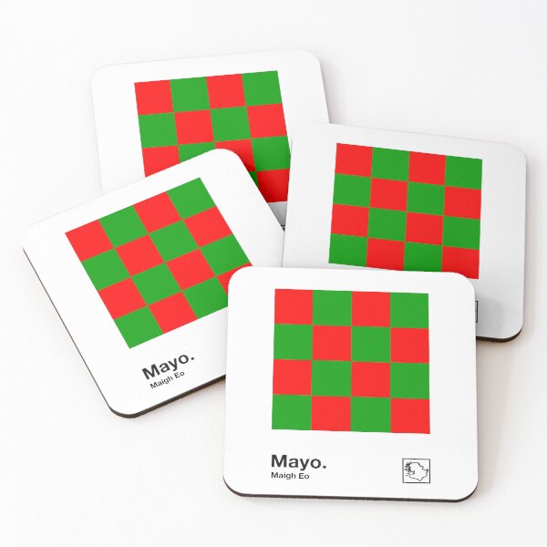 Item preview, County Mayo / Original Retro Style Minimalist Poster Design designed and sold by AestheticNow.