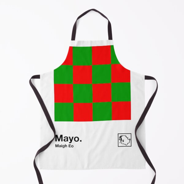 Item preview, County Mayo / Original Retro Style Minimalist Poster Design designed and sold by AestheticNow.