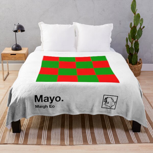 Item preview, County Mayo / Original Retro Style Minimalist Poster Design designed and sold by AestheticNow.