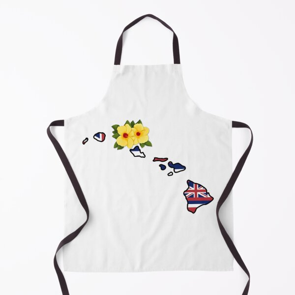 Item preview, State of Hawaii Flag with State Flower Yellow Hibiscus designed and sold by Gsallicat.