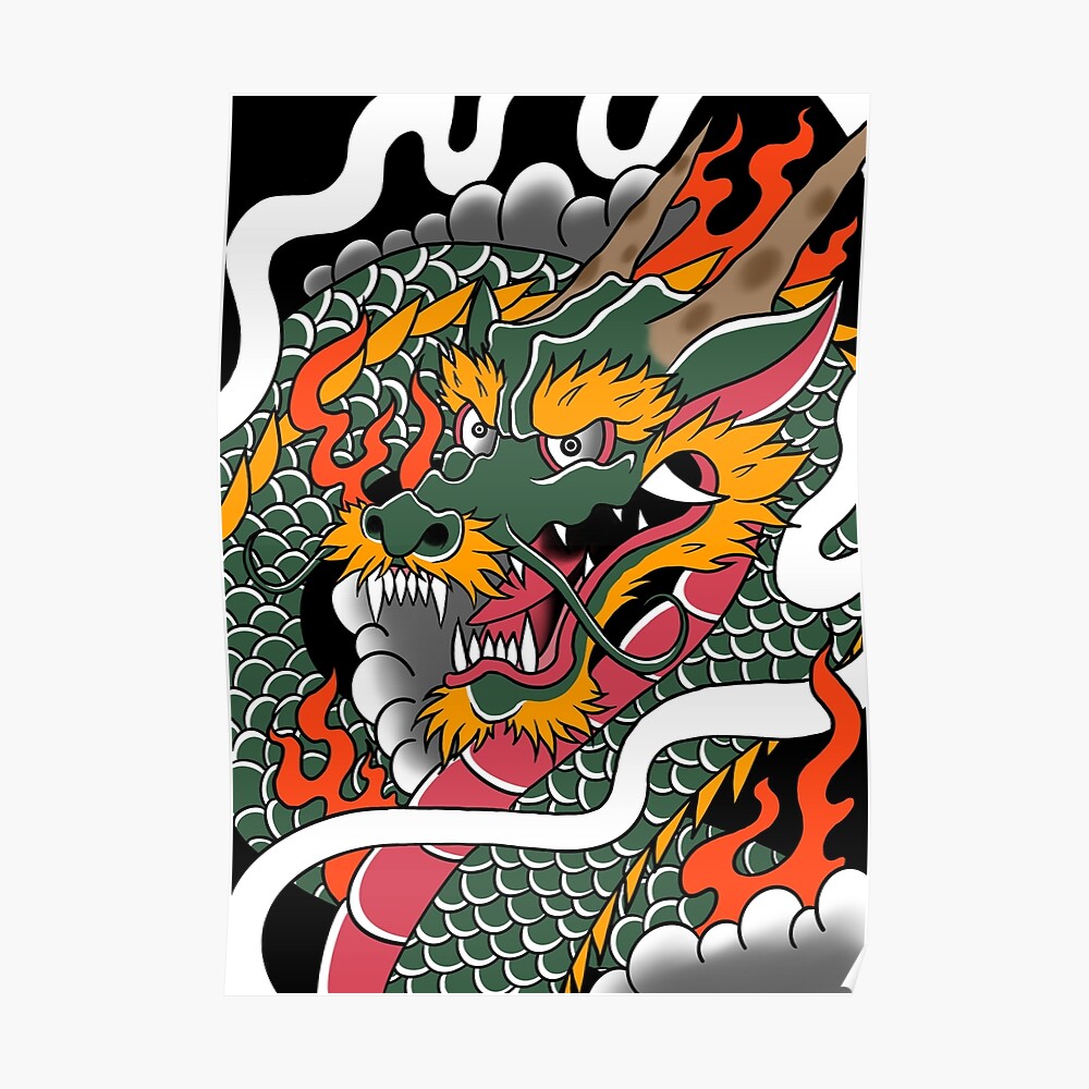Japanese Dragon Tattoo  Dragon Back  Sleeve Tattoos  Authentink