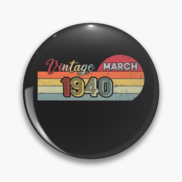 Item preview, Sunset Vintage March 1940 , Retro March Birthday , Born In 1940 , Funny Gift Ideas for Birthday designed and sold by biigshow.