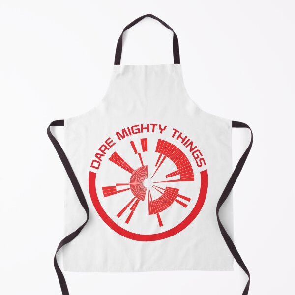 Item preview, Dare Mighty Things red circle designed and sold by Mandeep68.