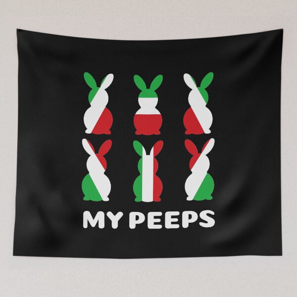 Item preview, These Are My Peeps - Italian Style Bunny Peeps designed and sold by molamode.