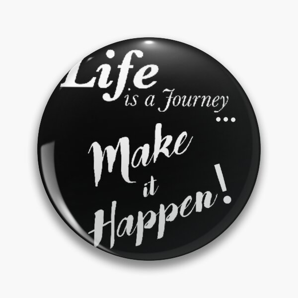 Item preview, Lif is a journey! designed and sold by JustInThreadz.