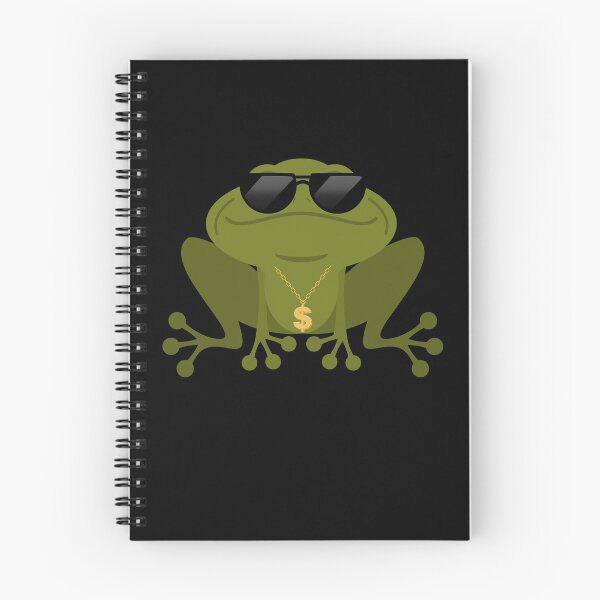 Item preview, Funny Cool Frog Gold Chain Fashion Teen Daughter Son Sister Brother Husband Wife Boyfriend Girlfriend Gift designed and sold by BoomDesignsUS.