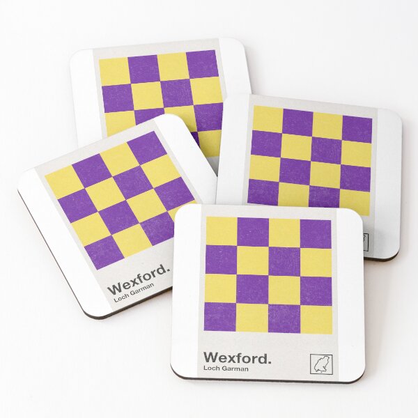Item preview, County Wexford, Ireland - Retro Style Minimalist Poster Design  designed and sold by AestheticNow.