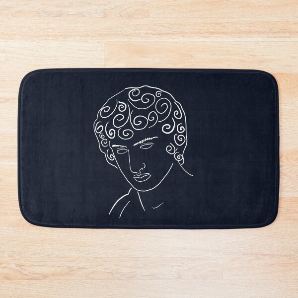 Item preview, Greek statue Line art minimalist illustration designed and sold by iliketeas.