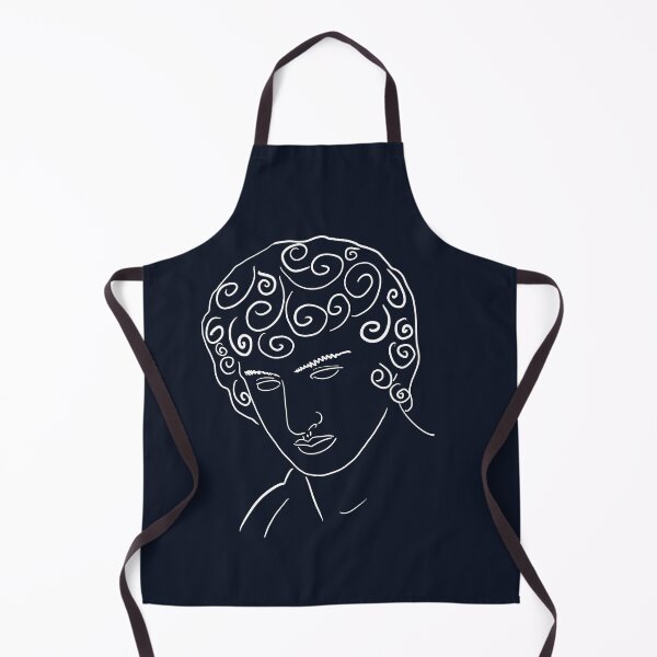 Item preview, Greek statue Line art minimalist illustration designed and sold by iliketeas.