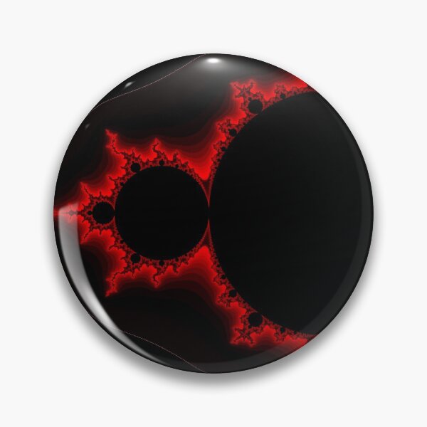 Item preview, Red Black Mandelbrot v002 designed and sold by Rupert Russell.