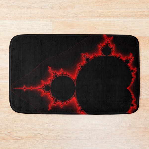 Item preview, Red Black Mandelbrot v002 designed and sold by Rupert Russell.