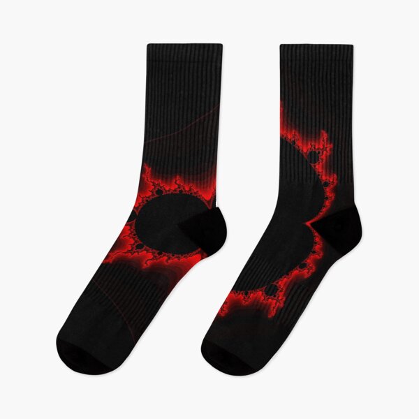 Item preview, Red Black Mandelbrot v002 designed and sold by Rupert Russell.