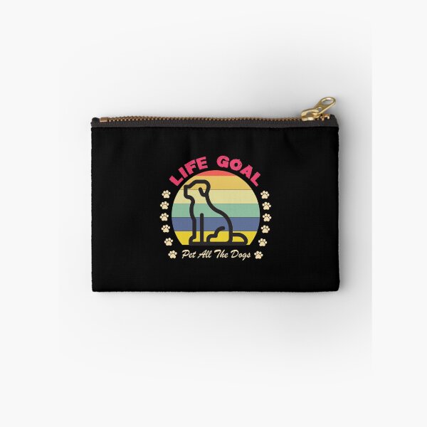 Item preview,  Life Goal Pet All The Dogs T-Shirt Pet Lover Gift - Adult Humor Graphic Novelty Sarcastic Funny Dog -Retro Dog  designed and sold by FELTA.