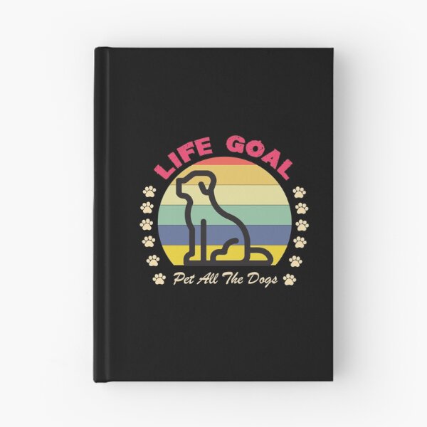 Item preview,  Life Goal Pet All The Dogs T-Shirt Pet Lover Gift - Adult Humor Graphic Novelty Sarcastic Funny Dog -Retro Dog  designed and sold by FELTA.