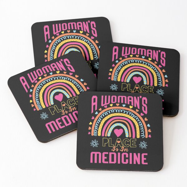 Item preview, A Woman's Place Is In Medicine Funny Doctor Shirt, Funny Nursing, Medical ,Medical School,Med Student designed and sold by ADAMYASS.