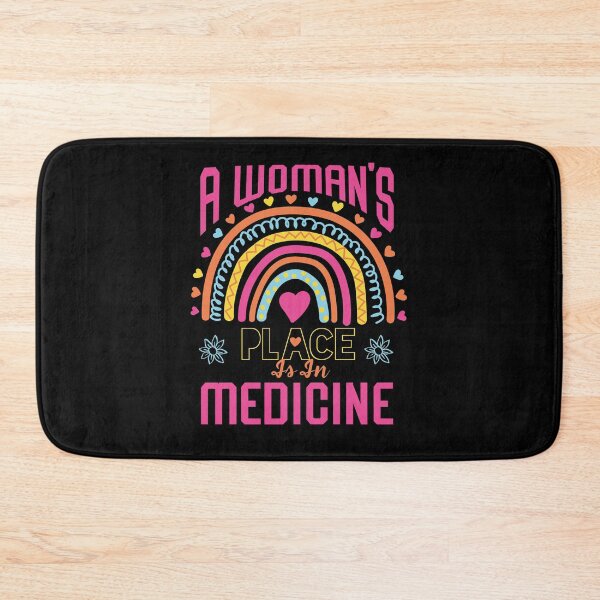 Item preview, A Woman's Place Is In Medicine Funny Doctor Shirt, Funny Nursing, Medical ,Medical School,Med Student designed and sold by ADAMYASS.