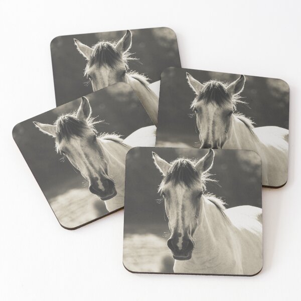 Item preview, Horse Portrait - Black and White designed and sold by anafrancisconi.
