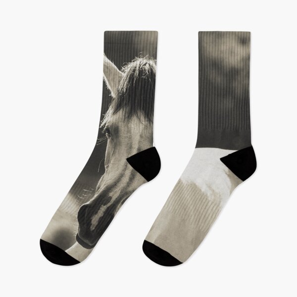 Item preview, Horse Portrait - Black and White designed and sold by anafrancisconi.