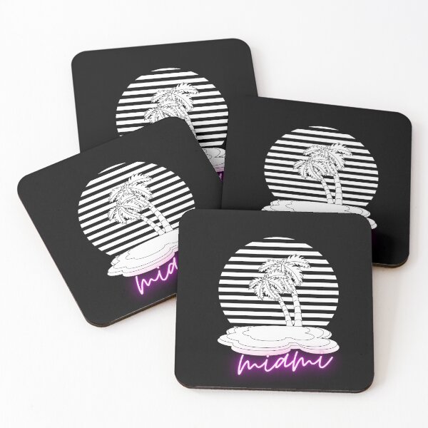 Item preview, Miami & Palm Trees designed and sold by AJs-Apparel.