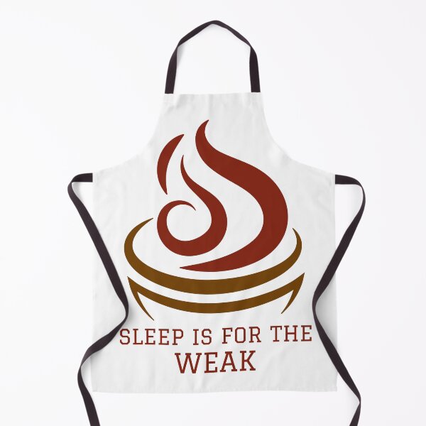 Item preview, Sleep Is For The Weak, With Coffee designed and sold by SquishStitches.