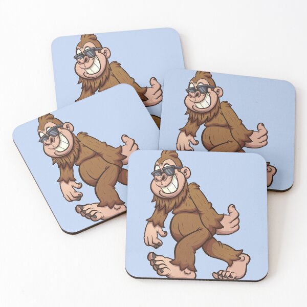 Item preview, Bigfoot walking and wearing sunglasses  designed and sold by ESDT.