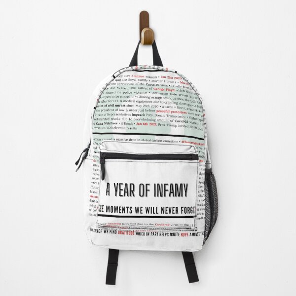 Item preview, 2020 - 2021: A YEAR OF INFAMY designed and sold by WokeWords.