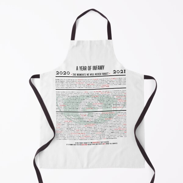 Item preview, 2020 - 2021: A YEAR OF INFAMY designed and sold by WokeWords.