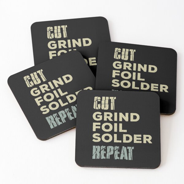 Item preview, Cut, grind, foil, solder, repeat. Stained glass artist designed and sold by AndArte.