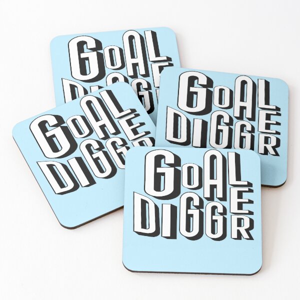 Item preview, White Goal Digger designed and sold by EuropaPrints.