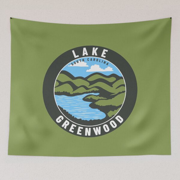 Item preview, Lake Greenwood South Carolina SC - South Carolina Wilderness Boating Swimming and Fishing designed and sold by palmettodigital.