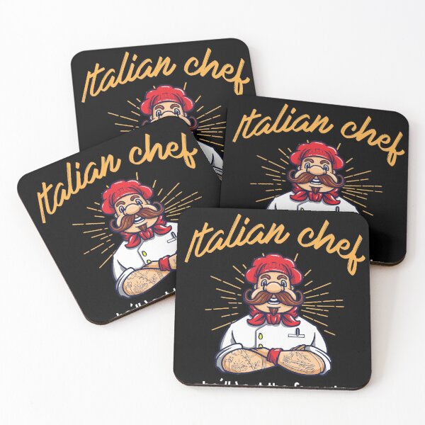 Item preview, Never mess with an Italian Chef he ll beat the Focaccia  designed and sold by Rzelemenz.