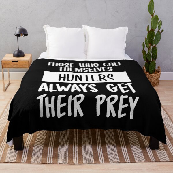 Item preview, Hunters Always Get Their Prey (White) designed and sold by FilipeFerreira.