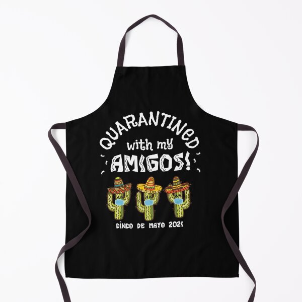 Item preview, Cinco De Mayo Mexican 2021 Quarantine Quarantined With My Amigos designed and sold by RainbowPandas.