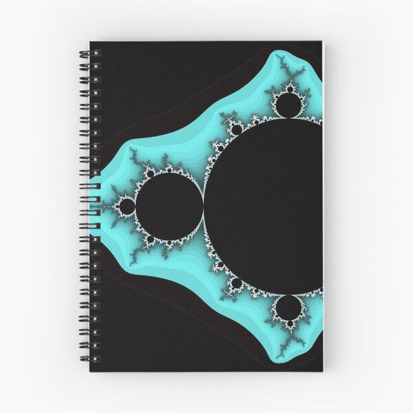 Item preview, Cyan / Black Mandelbrot designed and sold by Rupert Russell.