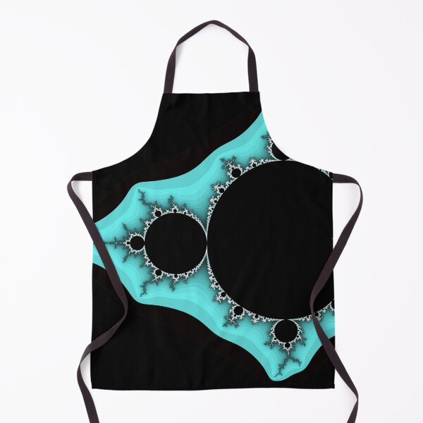 Item preview, Mandelbrot cian / negro designed and sold by Rupert Russell.